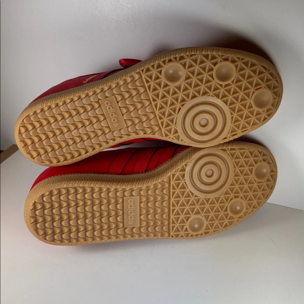 Adidas Samba Jane Red Gum Women’s Size 7.5 Mary Jane Sneakers - Picture 8 of 12